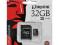 KINGSTON KARTA 32GB MICRO SDHC CLASS 10 ADAPTER SD