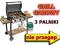 GRILL GAZOWY 3-PALNIKI DWUPOZIOMOWY SOLIDNY OD 1ZŁ