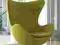 Fotel Egg Chair 61 długi włos JUŻ OD RĘKI !!