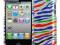 iPOD TOUCH 4 zebra CRYSTAL ETUI FUTERAŁ pokrowiec