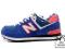 N9 New Balance WL574YCB Czerwone Niebieskie 38