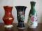 Wazon Wazony 3 szt.  WEIMAR, GDR, ILMENAU,