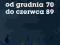 PRL OD GRUDNIA 70 do CZERWCA 89