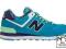 N9 New Balance WL574IPU Morskie Niebieskie 36