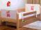 Łóżko dzieciece szuflada materac 180 buk