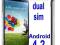 Telefon 4.8 cala Android 4.2 DUALSIM Nowość PL