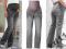 D163K SPODNIE CIĄŻOWE JEANS SZARE R.48 B.P.C.