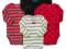 *Slodkie body CARTER'S* 4-pack w PL 18 m