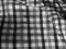 bawełna z lajkrą kratki