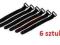 PASKI PASEK RZEP RZEPY DO SPINANIA KABLI 6 sztuk