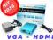 v2014 ADAPTER KONWERTER VGA DSUB +AUDIO DO NA HDMI