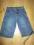 SPODENKI JEANSOWE ZA KOLANO. ROZMIAR 140cm-146cm.