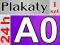 A0 PLAKAT 200g DRUK 24h Plakaty A1 A2 A3 A4 B0 B1