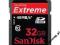 Karta SanDisk SDHC/10 32GB Extreme Video HD 45 MB