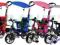 ROWEREK TRÓJKOŁOWY SPORT TRIKE pasy bezp. + GRATIS