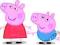 DUŻY GEORGE 30 cm świnka PEPPA PIG z Polski 24h