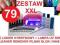 79zł zestaw XXL LAMPA UV 36W +5x Lakiery Hybrydowe