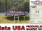 TRAMPOLINA Z SIATKĄ 184CM+DRABINKA +MATA U.S.A