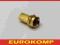 WTYCZKA WTYK ZŁĄCZE F  NA RG6U 6,8mm POZŁACANA