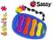 SASSY Grzechotka Ksylofon CYMBAŁKI PIANINKO 3m+