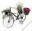 Rower Dekoracja Do Ogrodu i Tarasy NA KWIATY Rower Dekoracja Do Ogrodu i Tarasy NA KWIATY