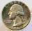 1963 - Washington Quarter - 25c - Srebro Ag900