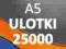 Ulotki A5 25000 szt. -48h- DARMOWA DOSTAWA ulotka