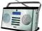 Radio cyfrowe DAB/DAB+ Dual DAB 10S, FM, srebrne