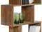 Regał Zick Zack 150 drewno egzot. , Kare Design