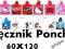 ręcznik z kapturem poncho scoobie ben auta 60x120