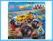 Mega Bloks Hot Wheels Monster Żółty