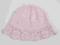 H&amp;M RÓZOWA CZAPECZKA Z DZIANINY NOWA 62/68