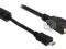Kabel USB-A micro-B kątowy prosty pozłacany 2m HQ
