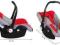 FOTELIK 0-13kg czerwony jak nowy COLBY 4BABY