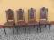 KRZESŁA EKLEKTYCZNE 4SZT