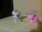 figurki littlest pet shop gąsienica i motylek