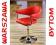 HOKER, FOTEL obrotowy -  CAROLINE RED - WARSZAWA