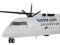 Model Bombardier Dash Q400 EUROLOT metalowy 1:200!