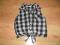 H&amp;M krótka wiązana koszulka w krate 152cm