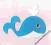 wieloryb, gotowa ozdoba