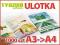 Ulotka A3 składana do A4 1000 sztuk 135g 4+4