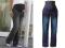 WZ169A MODNE DAMSKIE JEANSY CIĄŻOWE 38 M