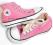 CONVERSE rózowe wysokie trampki 20 UK 4__12 cm