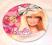 Talerzyki Barbie 8 szt. urodziny Disney 45162 stół