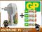 ŁADOWARKA + AKUMULATORY GP PowerBank S350 PROMOCJ