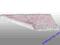 BIAŁY DYWANIK SHAGGY 50x80,BAWEŁNIANY @N@
