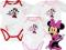 BODY NIEMOWLECE DISNEY MYSZKA Minnie Mouse k1 86