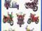 TATUAŻ TATUAŻE TATTO dla dzieci MOTOR MOTORY *PB*
