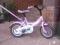 rowerek ALPINO 12 perłowy róż +KÓŁKA +PROWADNIK