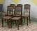 Komplet 5 -ciu Krzeseł  ___ po renowacji ___